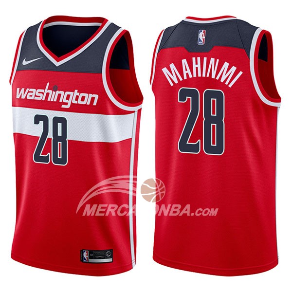 Maglia NBA Washington Wizards Ian Mahinmi Icon 2017-18 Rosso